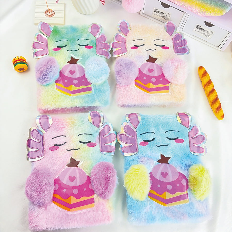 Plyšový zápisník A5 Cute Monster Diary Plyšový zápisník A5 Cute Monster Diary