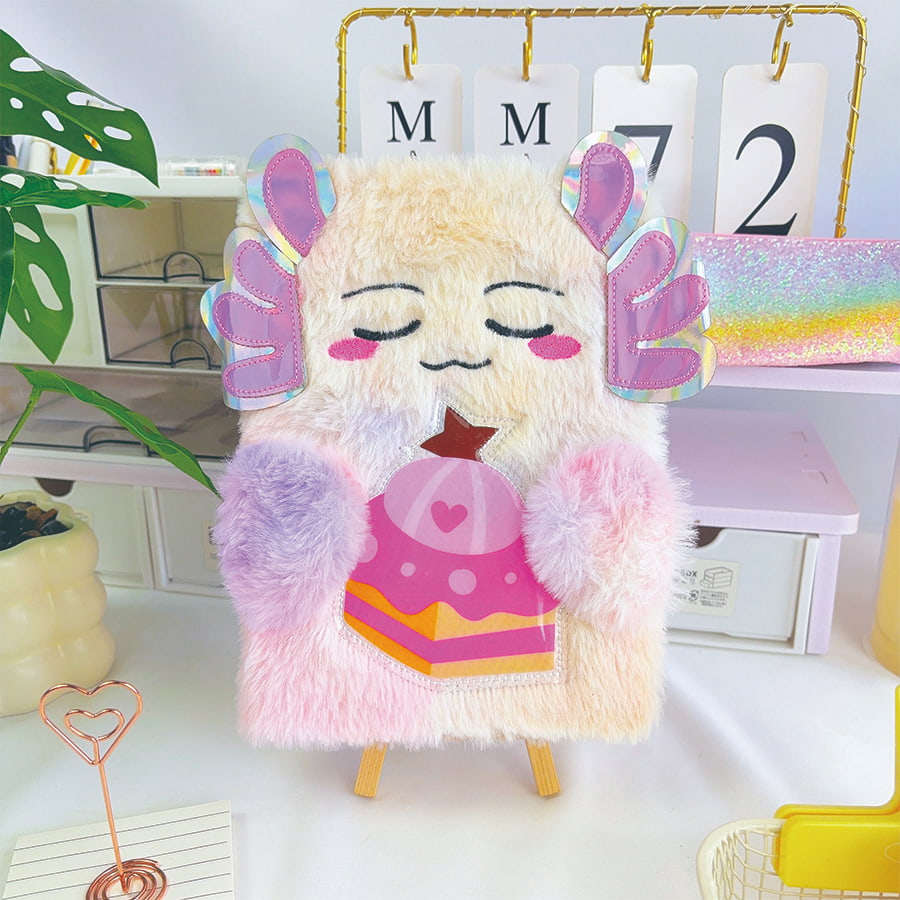 Plyšový zápisník A5 Cute Monster Diary