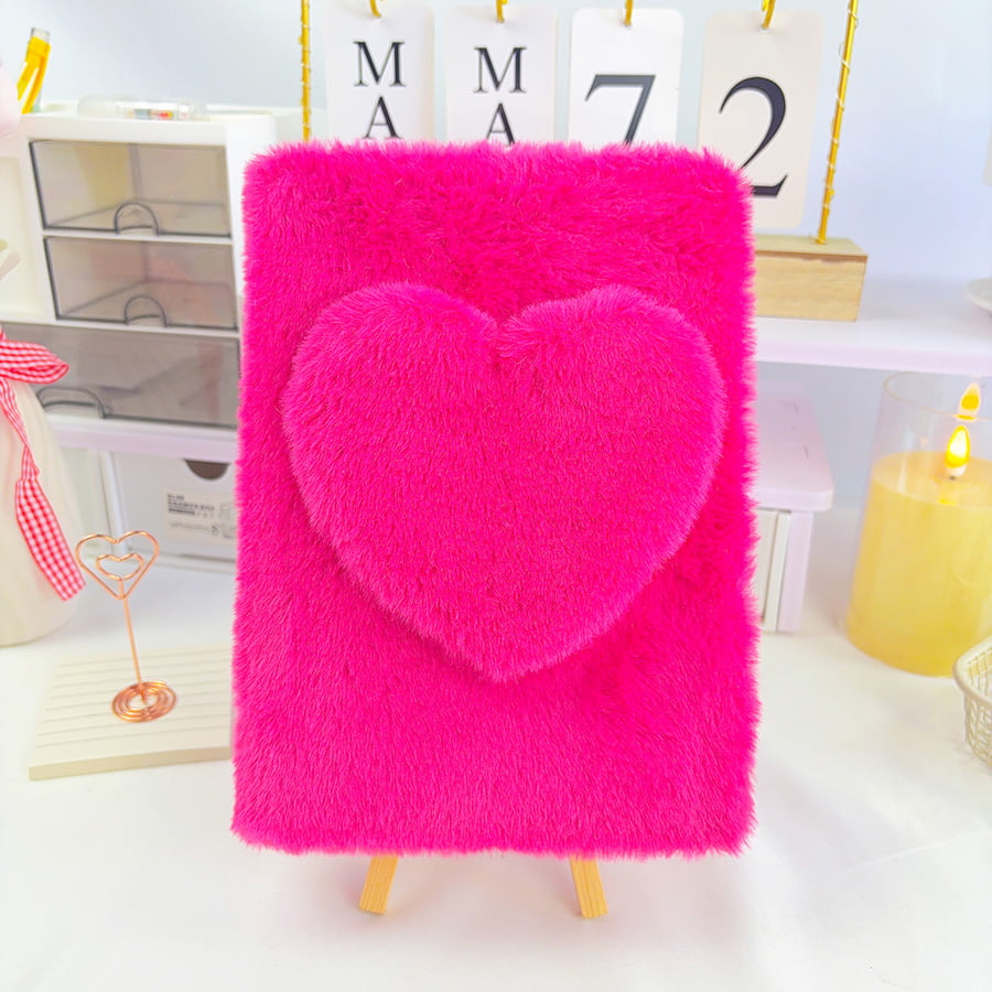 A5 Roztomilý Love Diary Plyšový zápisník