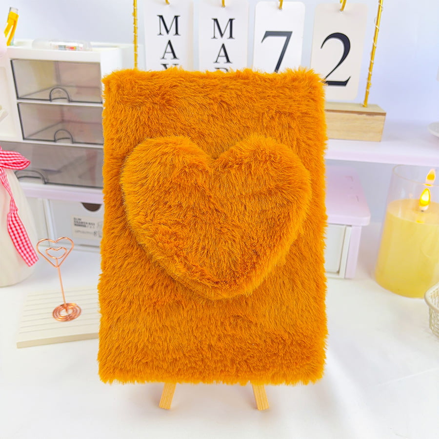 A5 Roztomilý Love Diary Plyšový zápisník